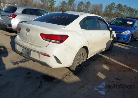 2021 Kia Rio Lx z USA, uszkodzony, nr VIN 3KPA24AD2ME409198